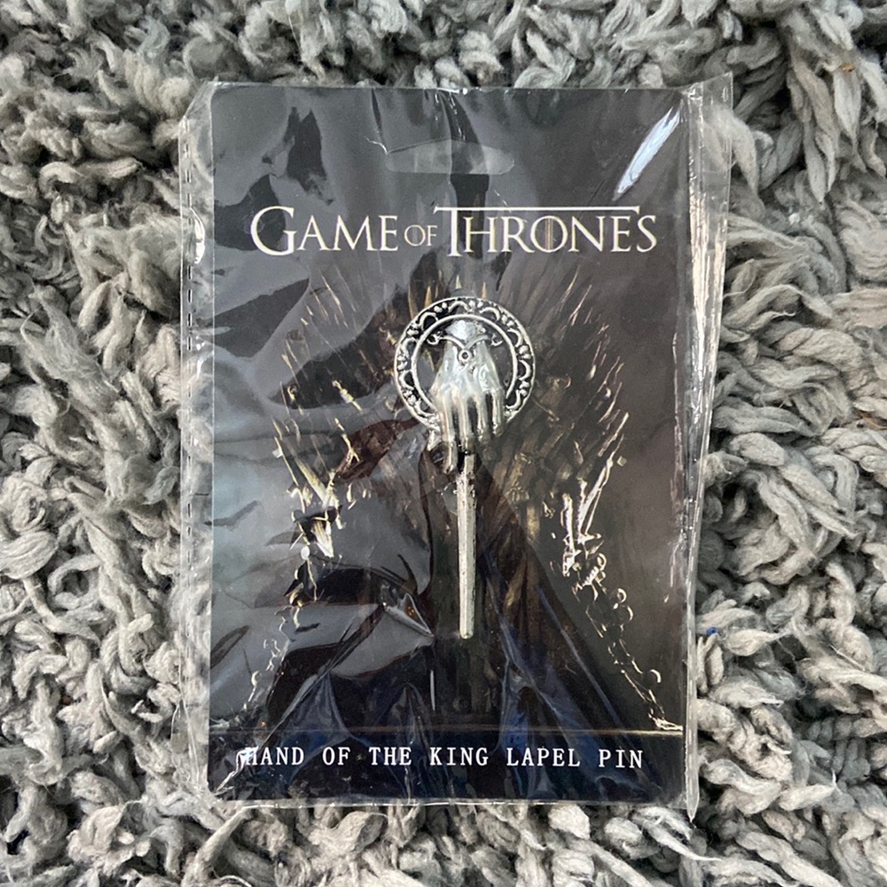 Game of Thrones hand of the king lapel pin